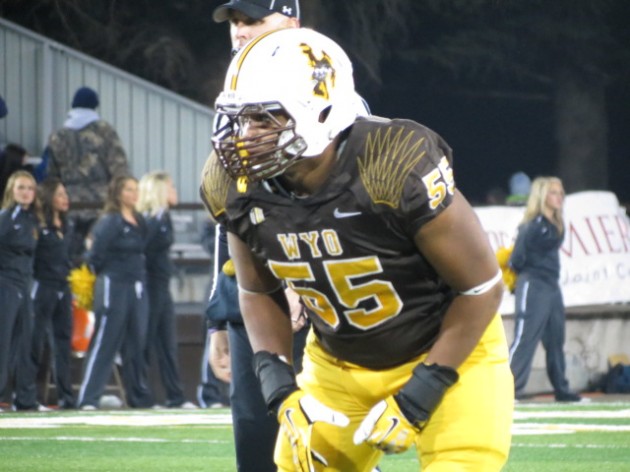 Former Cowboy defensive end Eddie Yarbrough signed a rookie free agent deal with the Denver Broncos this past weekend. (Photo via Jerrad Anderson, Townsquare Media)