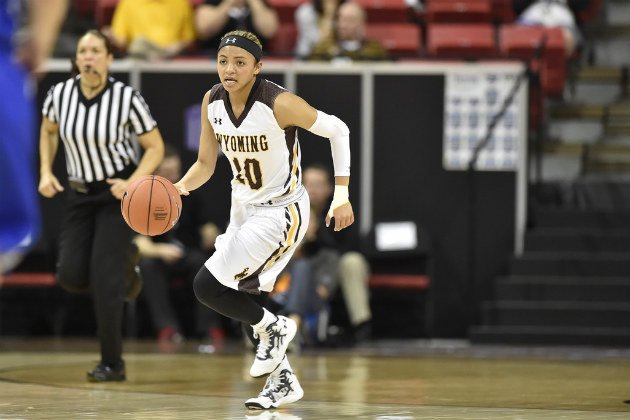 Senior guard Marquelle Dent was named to the Mountain West all-conference team this week. (Photo via NCAA Photos)