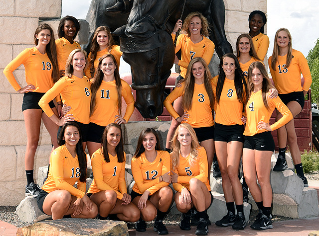 Cowgirl volleyball finishes season, two named All-MW